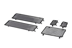 Fönstergaller Rostfritt Stål Svart Traxxas TRX-4M 1/18 Defender (HobbyDetails)
