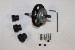 Slirkoppling Med Ståldrev Komplett Slash 4x4 (VGRC Hobby)