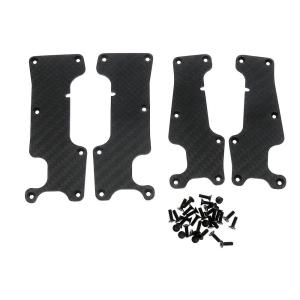 Bärarmskydd F/B Kolfiber Traxxas Sledge (Hobby Details)