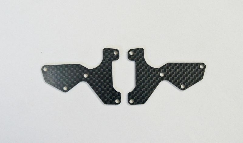 Lower Arm Plate Front Carbon (1mm) Mugen MBX-8