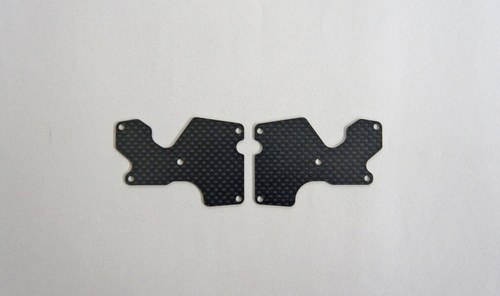 Lower Arm Plate Rear Carbon (1.0mm) Mugen MBX-8