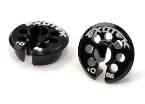 Fjäderhållare Svart Aluminium Associated B6 +5 Exotek