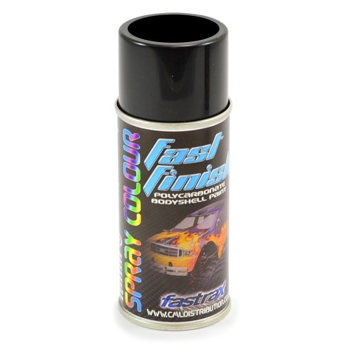 Lexan Spray Färg - Svart 150ml FASTRAX