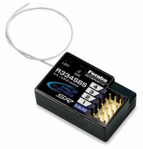 Receiver 4-channel T-FHSS SR & T-FHSS S.BUS2 Futaba