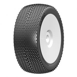 4PCS RC 1:8 Off-Road Buggy Car Foam Rubber Grain Tyre Tires & Wheel Rim 81B-804 
