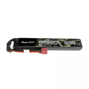 Gens ace 25C 1200mAh 3S1P 11.1V Airsoft Gun Lipo-batteri med T-plugg