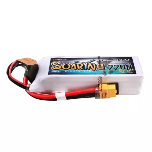 Gens ace G-Tech Soaring 2200mAh 14.8V 30C 4S1P Lipo Batteri med XT60