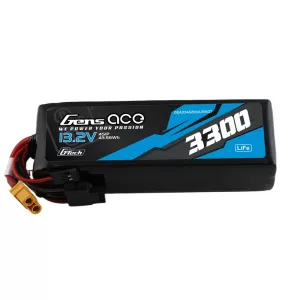 Gens ace Mini G-Tech 3300mAh 13.2V 4S 20C Li-Fe Batteri för mottagare (XT60)