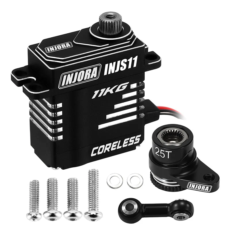 INJORA Servo inkl servoräddare för ARRMA Mini Kraton / Granite grom / Mojave grom / Typhon Grom