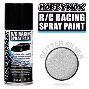 Lexan Spray Färg - Glitter Silver 150ml