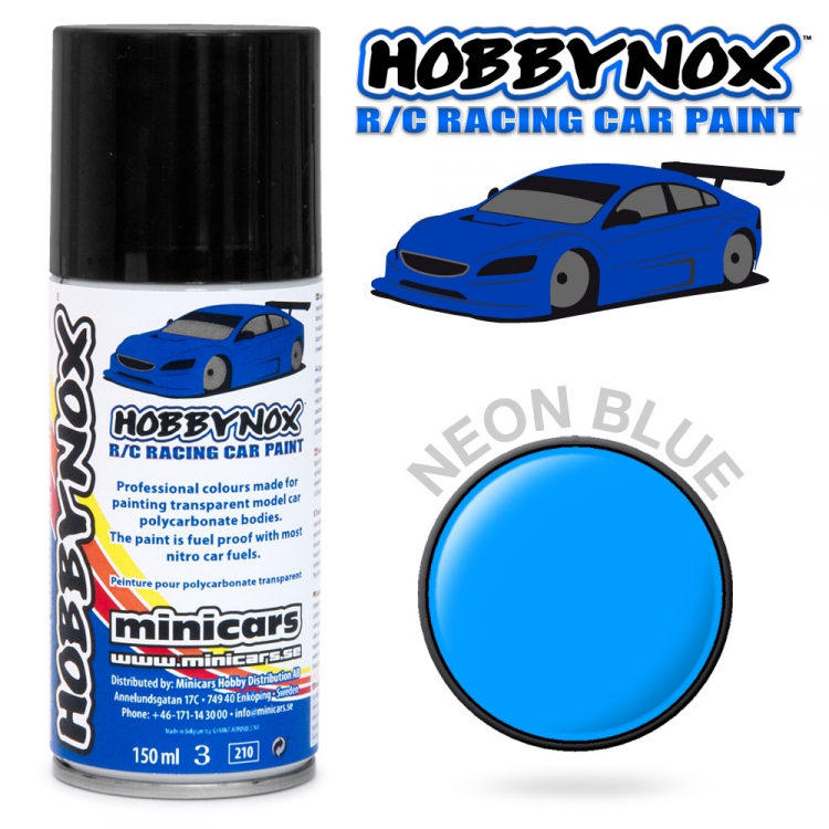 Lexan Spray Färg - Neon Blå 150ml