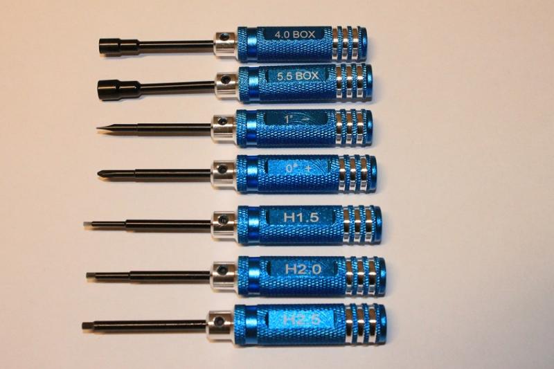 Verktygset 7 st mini mejslar