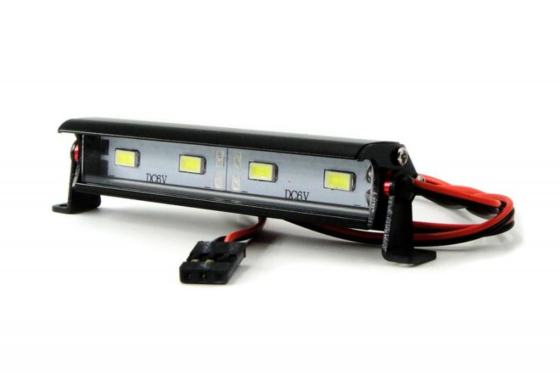 Ljusramp LED Aluminium (4 LED) 70mm