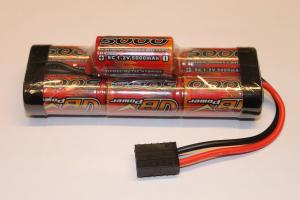 Batteripack 8,4V 5000mAh NiMh Traxxas kontakt