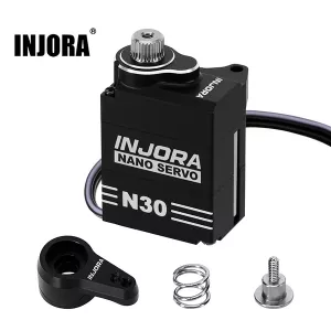 INJORA Aluminum N30 NANO Servo with Servo Saver for 1/30 SCX30