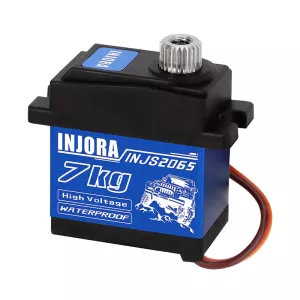 INJORA 7KG High Voltage Waterproof 2065 Digital Servo with Mount for 1/18 TRX4M Upgrade