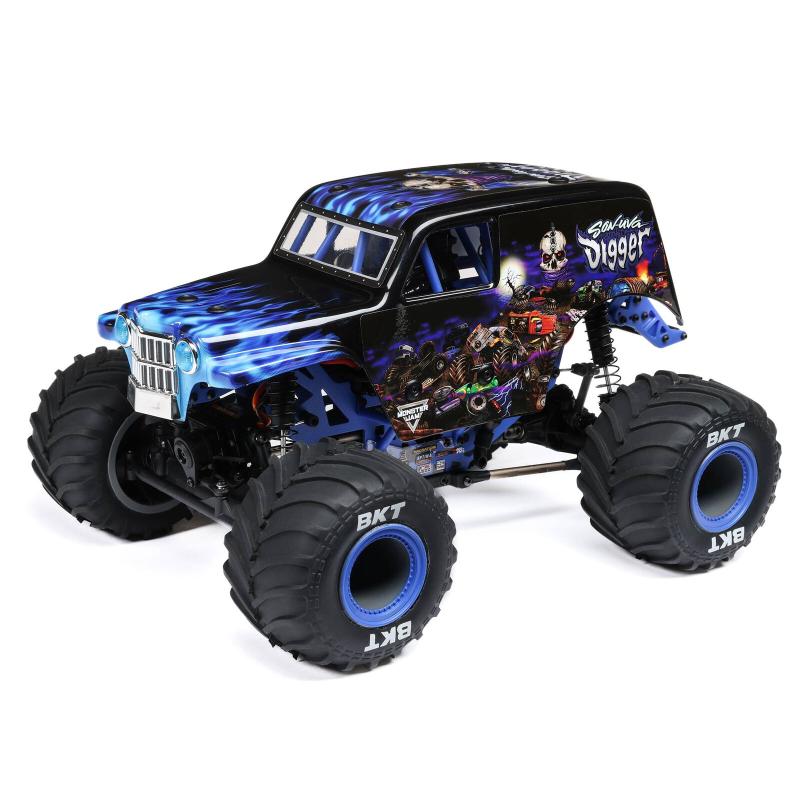 Losi Mini LMT 4x4 1/18 Brushed Monster Truck RTR Son-Uva Digger