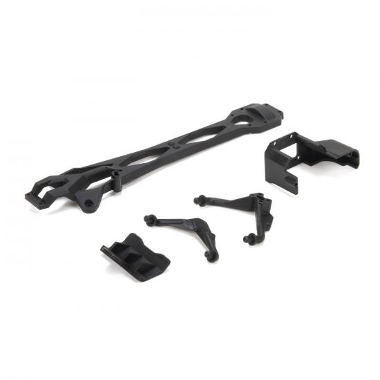 Upper Deck Support& Body Mount. Mini Eight Truggy