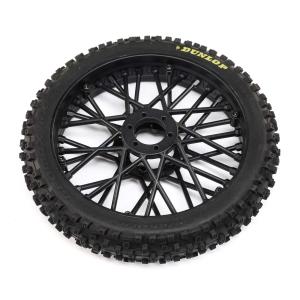 Framhjul Dunlop MX53 Monterat Svart Promoto-MX