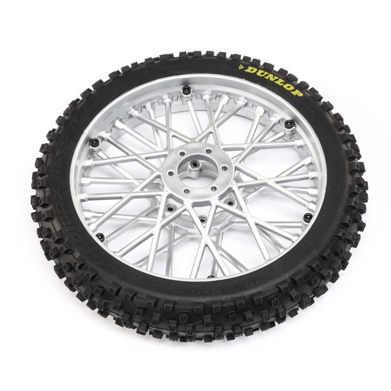 Dunlop MX53 Front Tire Mounted Chrome Promoto-MX