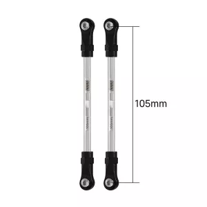 INJORA Stainless Steel Links with Rod Ends for 1/10 RC Crawler 105mm