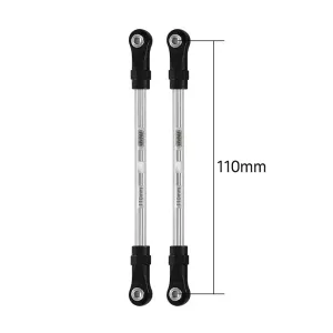 INJORA Stainless Steel Links with Rod Ends for 1/10 RC Crawler 110mm