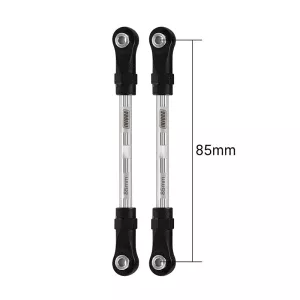 INJORA Stainless Steel Links with Rod Ends for 1/10 RC Crawler 85mm
