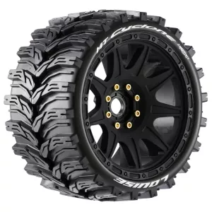 Däck & Fälg MT-CYCLONE Speed 3,8" (Lös Hex 0" & 1/2" Offset) Soft MFT (2)