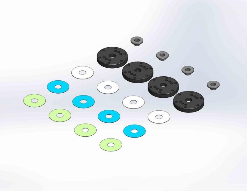 MIP Bypass1™ Kolvar 16mm 8-hål Team Associated 1/8