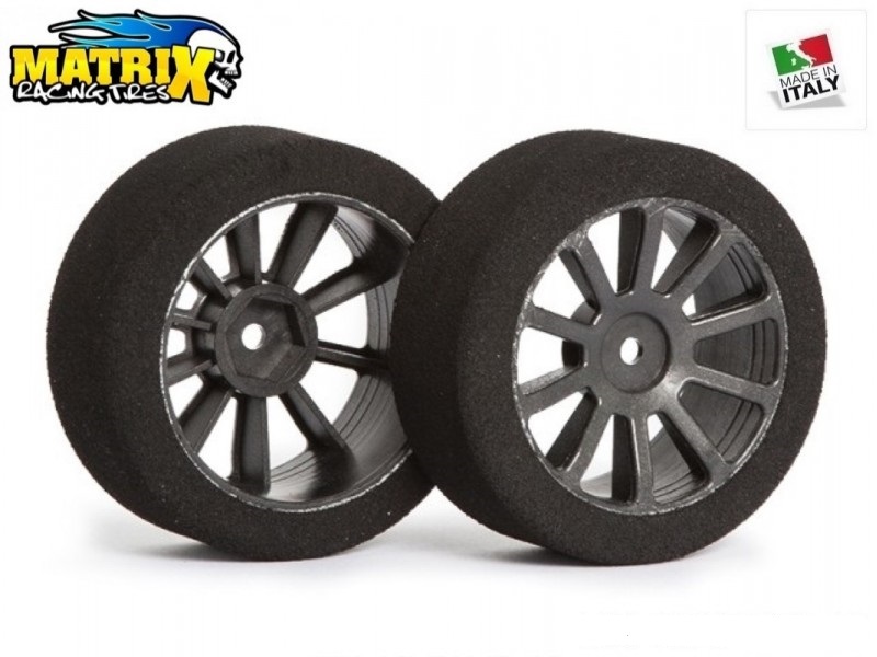 Matrix Racing Tires 1:10 30mm Rear AIR 42 Sh42 Carbon