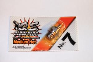 Nr.7 OS-Glödstift. Medium varmt.