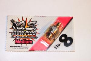 Nr.8 OS-Glödstift. Medium.