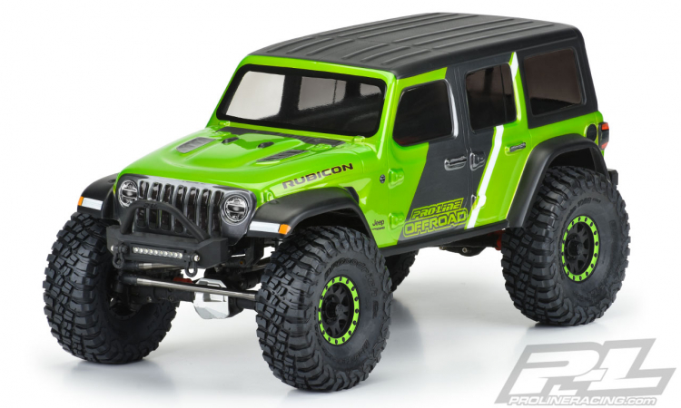 Kaross Jeep Wrangler JL Unlimited Rubicon Crawler Pro-Line Omålad