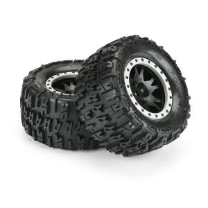 Trencher Pro-Loc 1/5 F/R 4,3" X-MAXX MTD 24 mm Blk/Gry Impulse