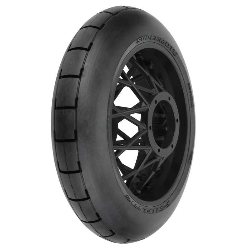 1/4 Supermoto S3 Motorcycle Rear Tire MTD Black Promoto-MX