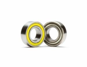 Kullager 3/16x3/8x1/8 Gummi/Metalltät