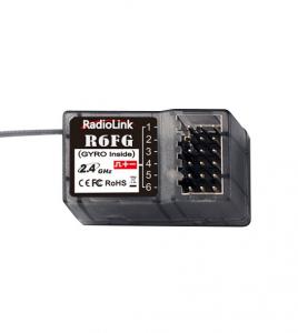 Mottagare 6-Kanal 2.4Ghz FHSS Radiolink m/Gyro