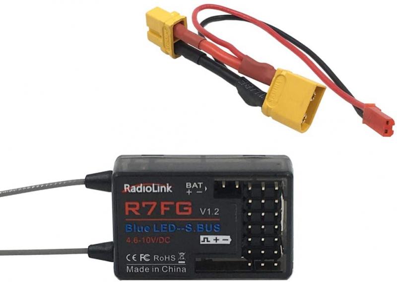 Radiolink 7-kanals Mottagare PWM&PPM&S-BUS supported GYRO