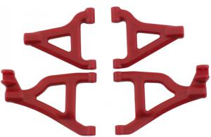 Bärarmar. Främre. Traxxas Mini Slash 1/16. Röda. RPM.