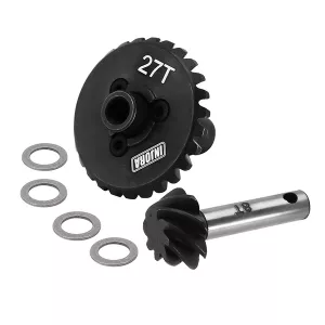 INJORA Overdrive Underdrive Steel Helical Gears for SCX10 II SCX10 III SCX10 Pro