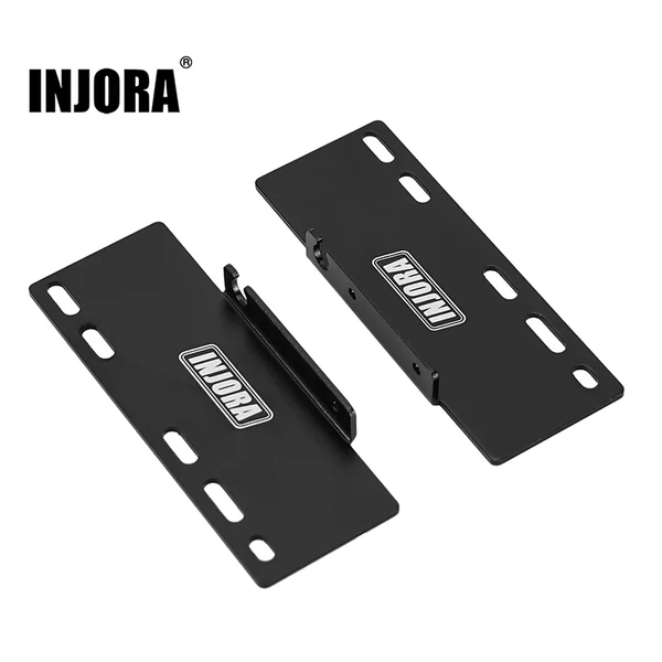 INJORA 2PCS Metal Side Plates ESC Receiver Tray for 1/24 Axial SCX24