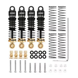 INJORA 40mm Big Bore Oil Shock Absorber for 1/24 SCX24 FCX24M
