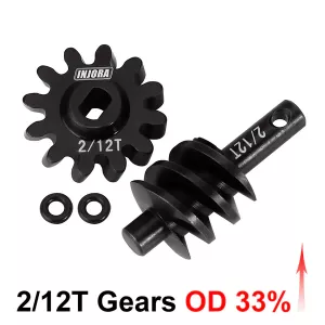 INJORA Overdrive Underdrive Gears for SCX24 AX24