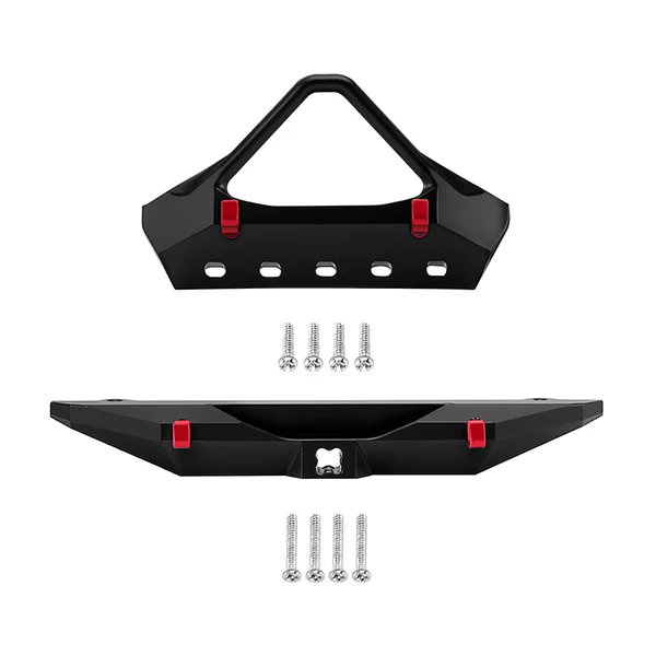 INJORA Aluminum Stinger-style Bumper for 1/30 SCX30 JLU