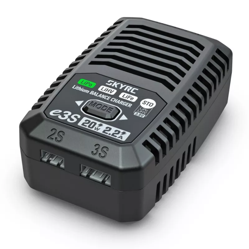 SkyRC e3S 2-3S LiPo Laddare 240VAC