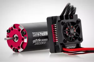 Borstlöst System 110A ESC Waterproof / 3660 3600KV 5mm axel Tempsensor