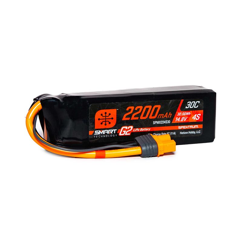 Smart Lipo 4S 14.8V 2200mAh 30C G2 IC3