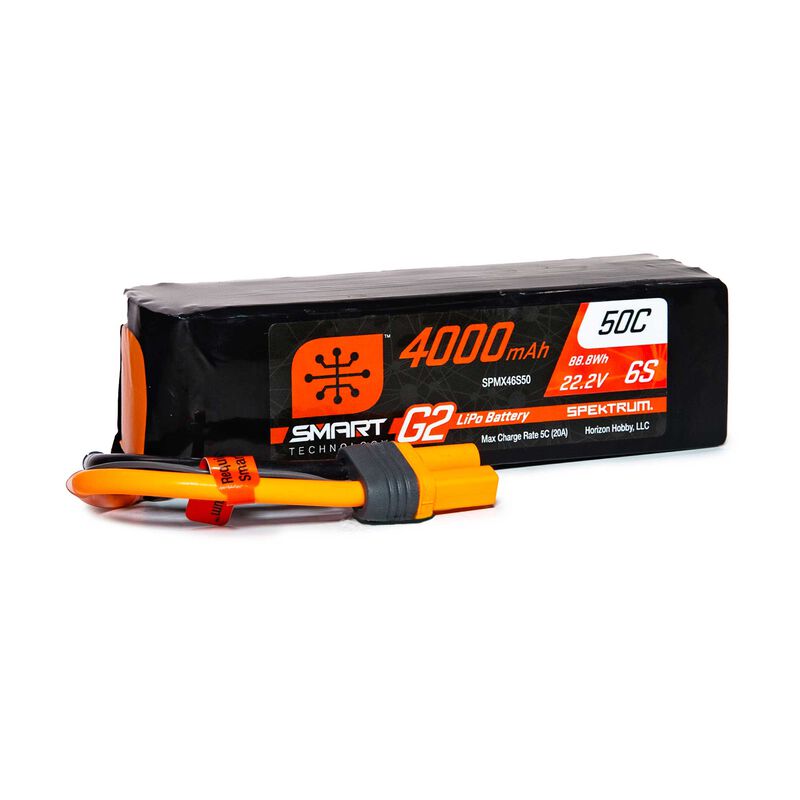 Lipo 22.2V 6S 4000mAh 50C G2 IC5 Kontakt Spektrum Smart