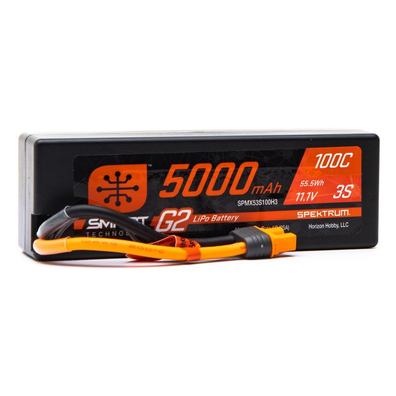 Smart Lipo 3S 11.1V 5000mAh 100C G2 Hardcase IC3