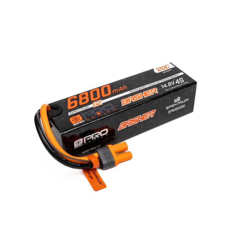 Lipo Batteri 4S 14.8V 6800mAh 120C Smart G2 Pro Basher IC5